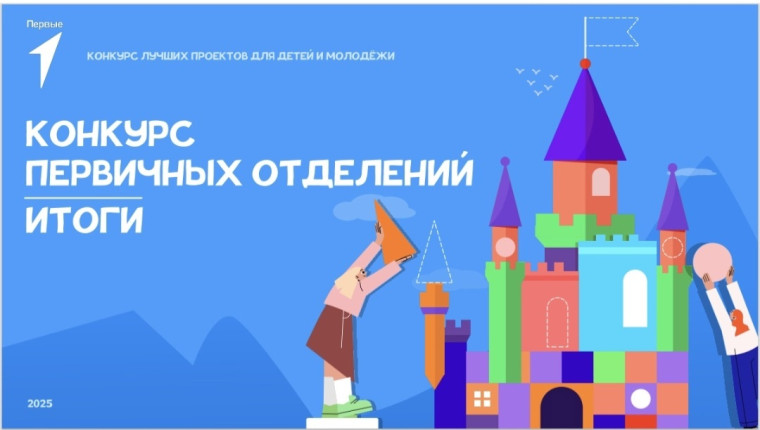 Победа во Всероссийском конкурсе первичных отделений Движения Первых – 2025.